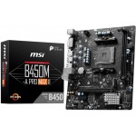 Материнская плата MSI B450M-A PRO MAX II Soc-AM4 AMD B450 2xDDR4 mATX AC`97 8ch(7.1) 2.5Gg RAID+DVI+HDMI