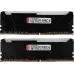 Память DDR4 2x16GB 2666MHz Kingston KF426C16BB12AK2/32 Fury Beast RGB RTL Gaming PC4-21300 CL16 DIMM 288-pin 1.2В dual rank с радиатором Ret