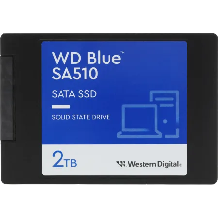 Накопитель SSD WD S SATA-III 2TB WDS200T3B0A Blue SA510 2.5"