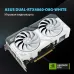 Видеокарта Asus PCI-E 4.0 DUAL-RTX4060-O8G-WHITE NVIDIA GeForce RTX 4060 8Gb 128bit GDDR6 2505/17000 HDMIx1 DPx3 HDCP Ret