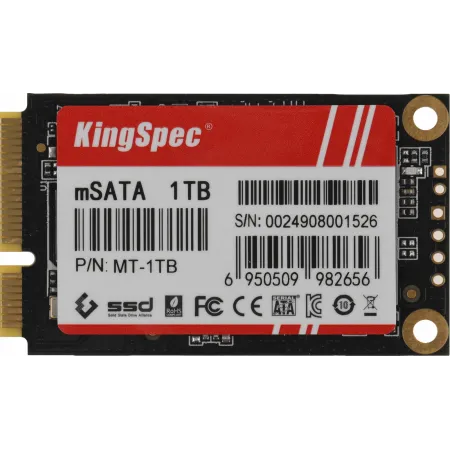 Накопитель SSD Kingspec SATA-III 1TB MT-1TB MT Series mSATA