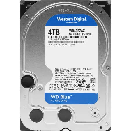 Жесткий диск WD SATA-III 4TB WD40EZAX Desktop Blue (5400rpm) 256Mb 3.5"