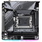 Материнская плата Gigabyte B760I AORUS PRO Soc-1700 Intel B760 2xDDR5 mini-ITX AC`97 8ch(7.1) 2.5Gg RAID+HDMI+DP