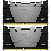 Память DDR4 2x32GB 3200MHz Kingston KF432C16RB2K2/64 Fury Renegade Black RTL Gaming PC4-25600 CL16 DIMM 288-pin 1.35В dual rank с радиатором Ret