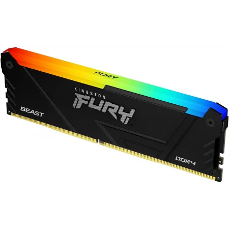 Память DDR4 16GB 2666MHz Kingston KF426C16BB12A/16 Fury Beast RGB RTL Gaming PC4-21300 CL16 DIMM 288-pin 1.2В dual rank с радиатором Ret