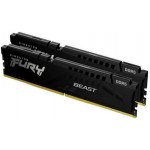 Память DDR5 2x8GB 5600MHz Kingston KF556C36BBEK2-16 Fury Beast Black RTL Gaming PC5-44800 CL36 DIMM 288-pin 1.25В single rank с радиатором Ret