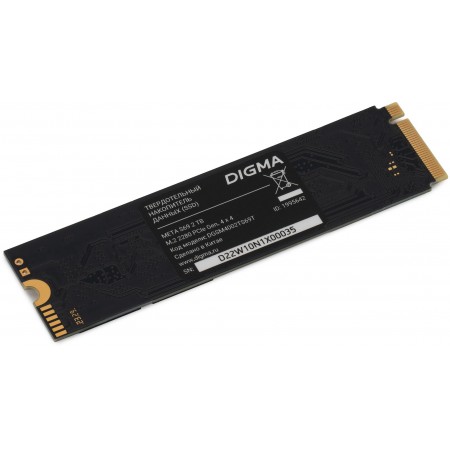 Накопитель SSD Digma PCIe 4.0 x4 2TB DGSM4002TS69T Meta S69 M.2 2280