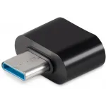 Адаптер Buro BU-USB2-AF-CM USB A(f) USB Type-C (m) черный