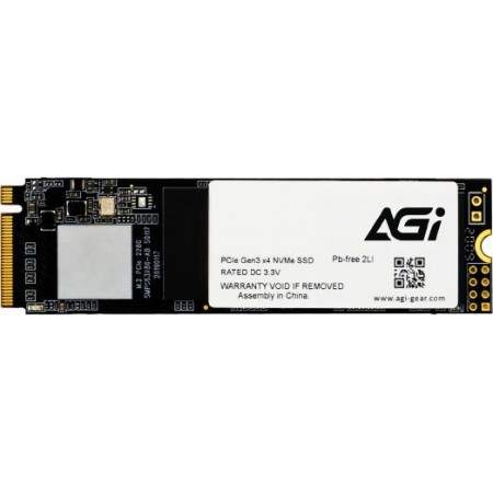 Накопитель SSD AGi PCIe 3.0 x4 512GB AGI512GIMAI298 AI298 M.2 2280