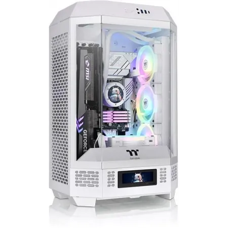 Корпус Thermaltake The Tower 300 Snow белый без БП miniITX 8x120mm 6x140mm 2xUSB3.0 audio bott PSU