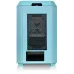 Корпус Thermaltake The Tower 300 Turquoise голубой без БП miniITX 8x120mm 6x140mm 2xUSB3.0 audio bott PSU