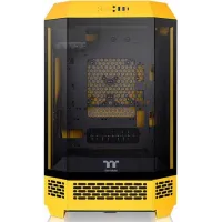 Корпус Thermaltake The Tower 300 Bumblebee желтый без БП miniITX 8x120mm 6x140mm 2xUSB3.0 audio bott PSU