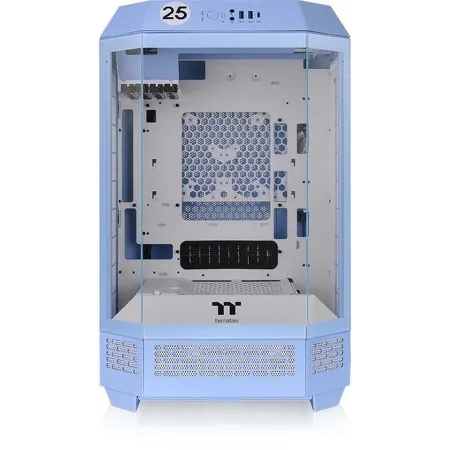 Корпус Thermaltake The Tower 300 Hydrangea голубой без БП miniITX 8x120mm 6x140mm 2xUSB3.0 audio bott PSU