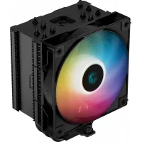 Устройство охлаждения(кулер) Deepcool AG500 Bk ARGB Soc-AM5/AM4/1151/1200/1700 черный/белый 4-pin 29.4dB Al+Cu 240W 861gr Ret (R-AG500-BKANMN-G-1)