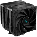 Устройство охлаждения(кулер) Deepcool AK620 Zero Dark Soc-AM5/AM4/1151/1200/2066/1700 черный 4-pin 11-28dB Al+Cu 260W 1456gr Ret (R-AK620-BKNNMT-G-1)