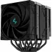 Устройство охлаждения(кулер) Deepcool AK620 Zero Dark Soc-AM5/AM4/1151/1200/2066/1700 черный 4-pin 11-28dB Al+Cu 260W 1456gr Ret (R-AK620-BKNNMT-G-1)