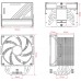 Устройство охлаждения(кулер) ID-Cooling Frozn A610 Soc-AM5/AM4/1151/1200/1700 черный 4-pin 29.85dB Al+Cu 250W 925gr Ret (FROZN A610 BLACK)