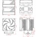 Устройство охлаждения(кулер) ID-Cooling Frozn A620 ARGB Soc-AM5/AM4/1151/1200/1700 черный 4-pin 29.9dB Al+Cu 270W 1200gr Ret