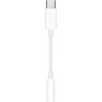 Переходник Apple MU7E2FE/A Jack 3.5 (f)-USB Type-C (m) 0.1м белый