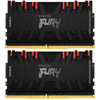 Память DDR4 2x8GB 4000MHz Kingston KF440C19RBAK2/16 Fury Renegade RGB RTL Gaming PC4-32000 CL19 DIMM 288-pin 1.35В kit single rank с радиатором Ret
