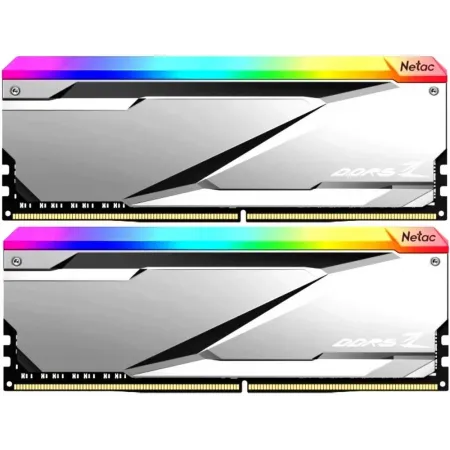 Память DDR5 2x16GB 6200MHz Netac NTZED5P62DP-32S Z RGB RTL Gaming PC5-49600 CL32 DIMM 288-pin 1.35В с радиатором Ret