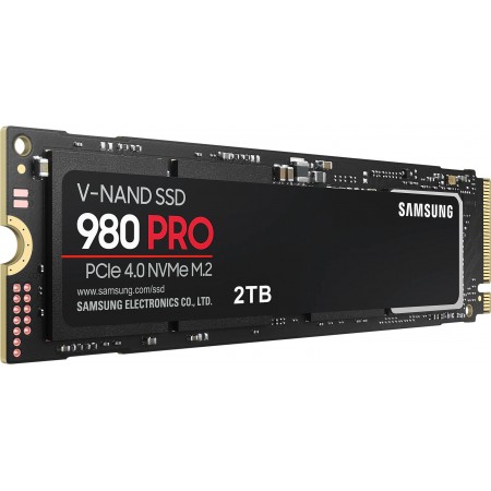 Накопитель SSD Samsung S PCIe 4.0 x4 2TB MZ-V8P2T0B/AM 980 PRO M.2 2280