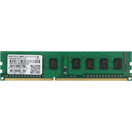 Память DDR3L 4GB 1600MHz Geil GG34GB1600C11SC RTL PC3L-12800 CL11 LONG DIMM 240-pin 1.35В single rank Ret