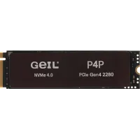 Накопитель SSD Geil PCIe 4.0 x4 512GB P4PDC23C512A P4P M.2 2280 0.46 DWPD