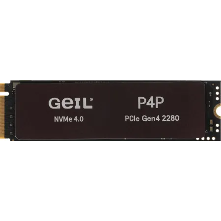 Накопитель SSD Geil PCIe 4.0 x4 512GB P4PDC23C512A P4P M.2 2280 0.46 DWPD