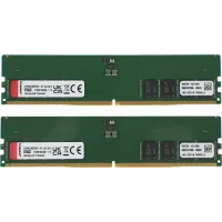 Память DDR5 2x32GB 5600MHz Kingston KVR56U46BD8K2-64 Valueram RTL PC5-44800 CL46 DIMM 288-pin 1.1В dual rank Ret