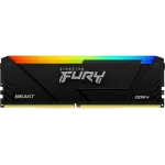 Память DDR4 16GB 2666MHz Kingston KF426C16BB2A/16 Fury Beast RGB RTL Gaming PC4-21300 CL16 DIMM 288-pin 1.2В dual rank с радиатором Ret