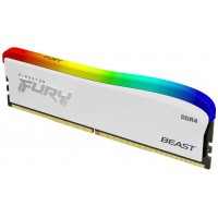 Память DDR4 8GB 3200MHz Kingston KF432C16BWA/8 Fury Beast RGB RTL Gaming PC4-25600 CL16 DIMM 288-pin 1.35В single rank с радиатором Ret