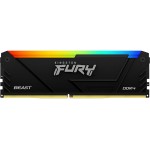 Память DDR4 16GB 3200MHz Kingston KF432C16BB2A/16 Fury Beast RGB RTL Gaming PC4-25600 CL16 DIMM 288-pin 1.35В single rank с радиатором Ret