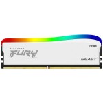 Память DDR4 16GB 3200MHz Kingston KF432C16BWA/16 Fury Beast RGB RTL Gaming PC4-25600 CL16 DIMM 288-pin 1.35В single rank с радиатором Ret