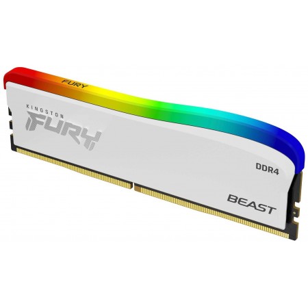 Память DDR4 8GB 3600MHz Kingston KF436C17BWA/8 Fury Beast RGB RTL Gaming PC4-25600 CL17 DIMM 288-pin 1.35В single rank с радиатором Ret