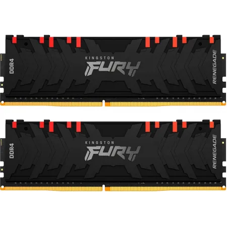 Память DDR4 2x8GB 4600МГц Kingston KF446C19RBAK2/16 Fury Renegade RGB RTL Gaming PC4-36800 CL19 DIMM 288-pin 1.5В kit dual rank с радиатором Ret