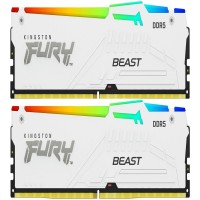 Память DDR5 2x32GB 5200MHz Kingston KF552C40BWAK2-64 Fury Beast RGB RTL Gaming PC5-41600 CL40 DIMM 288-pin 1.25В single rank с радиатором Ret