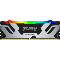Память DDR5 16GB 6800MHz Kingston KF568C36RSA-16 Fury Renegade Silver XMP RGB RTL Gaming PC5-54400 CL36 DIMM 288-pin 1.4В kit с радиатором Ret