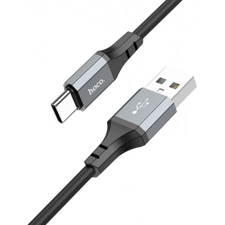 Кабель Hoco X86 X86 TYPE-C USB (m)-USB Type-C (m) 1м черный коробка