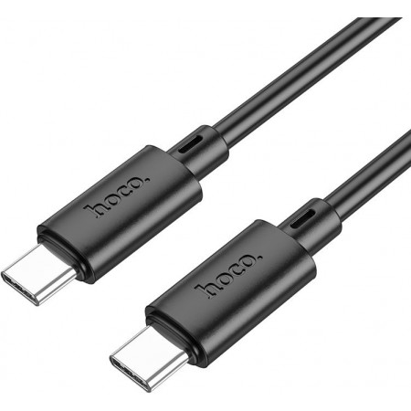 Кабель Hoco X88 Gratified X88 GRATIFIED 60W USB Type-C (m)-USB Type-C (m) 1м черный коробка