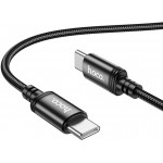 Кабель Hoco X89 Wind X89 WIND TYPE-C TO TYPE-C USB Type-C (m)-USB Type-C (m) 1м черный коробка