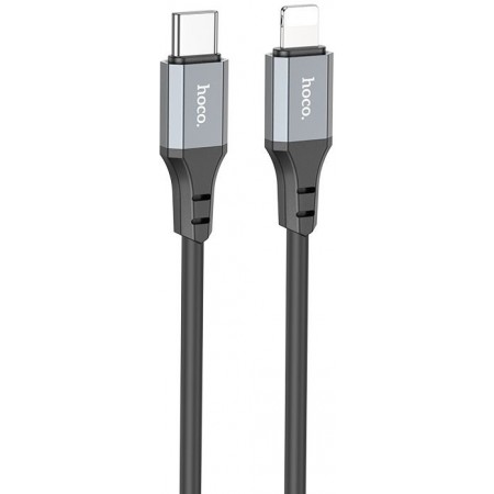 Кабель Hoco X92 Honest PD USB Type-C (m)-Lightning (m) 3м черный коробка