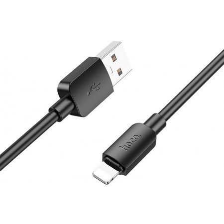 Кабель Hoco X96 Hyper iP USB (m)-Lightning (m) 1м черный коробка