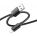 Кабель Hoco X96 Hyper iP USB (m)-Lightning (m) 1м черный коробка