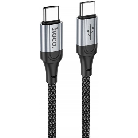 Кабель Hoco X102 Fresh Type-C to Type-C USB Type-C (m)-USB Type-C (m) 1м черный коробка