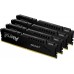Память DDR5 4x16GB 6000MHz Kingston KF560C40BBK4-64 Fury Beast Black RTL Gaming PC5-48000 CL40 DIMM 288-pin 1.35В kit dual rank с радиатором Ret