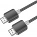 Кабель Hoco US08 ver2.0 HDMI (m) HDMI (m) 2м черный (пакет)