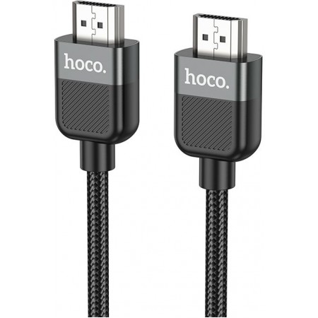 Кабель Hoco US09 ver2.0 HDMI (m) HDMI (m) 2м черный (пакет)