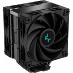 Устройство охлаждения(кулер) Deepcool AK400 Zero Dark Plus Soc-AM5/AM4/1151/1200/1700 черный 4-pin 28dB Al+Cu 220W 802gr Ret (R-AK400-BKNNMD-G-1)