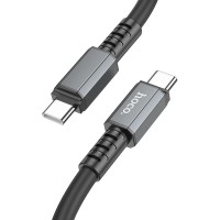 Кабель Hoco X85 Type-C to Type-C USB Type-C (m)-USB Type-C (m) 1м черный